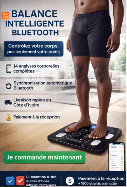 LA TECHNOLOGIE QUI SURVEILLE LA SANTÉ DE TOUTE LA FAMILLE 👨‍👩‍👧‍👦   14 ANALYSES EN 1 SEULE BALANCE…