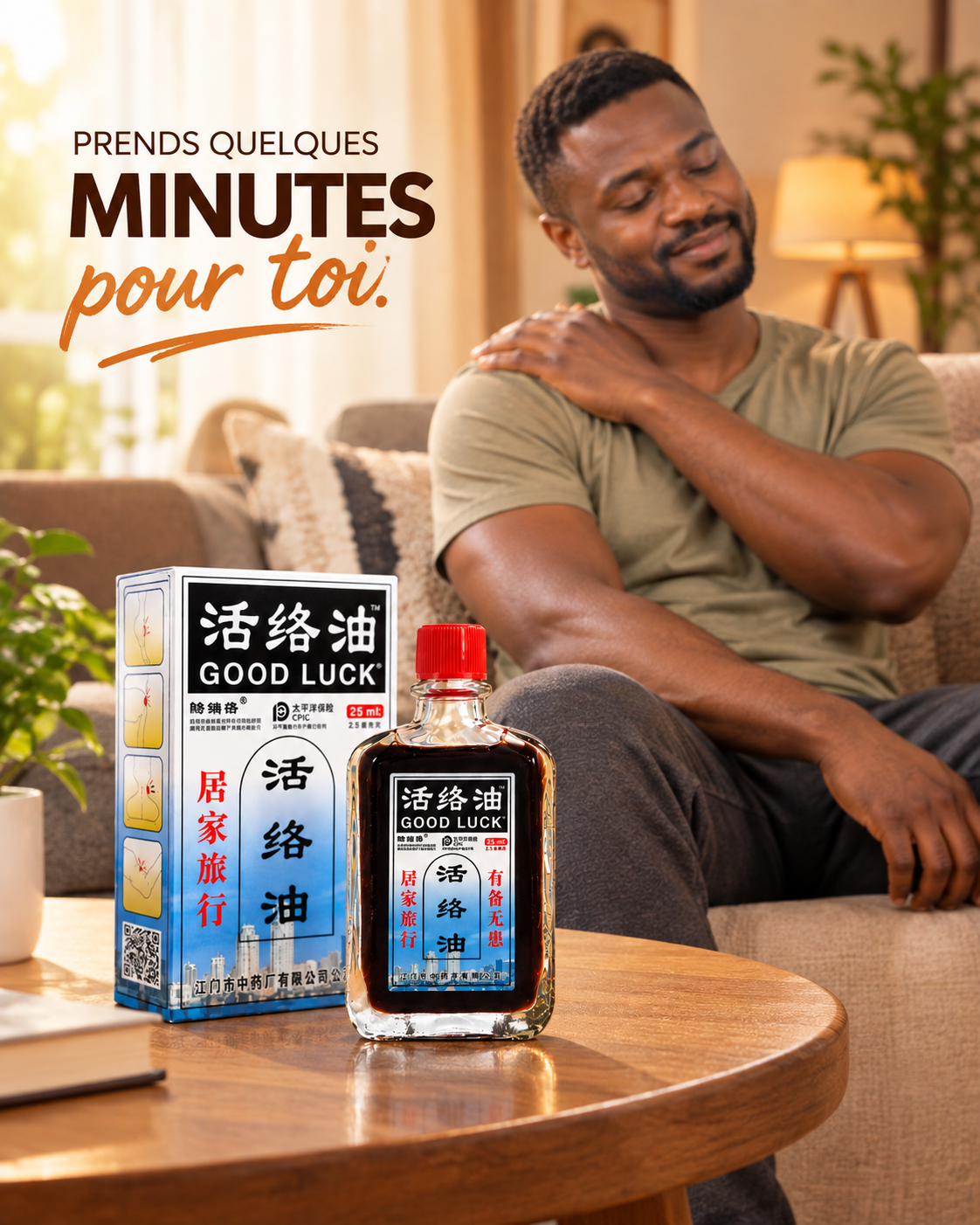 Différentes générations utilisant une routine de massage