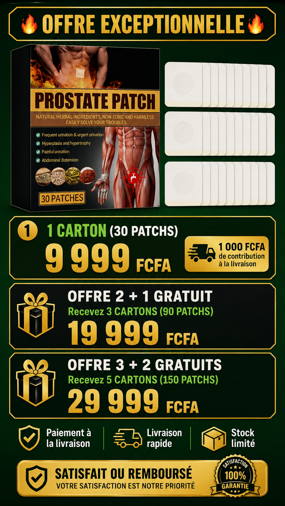 EN 7 JOURS, RETROUVEZ VOTRE CONFORT URINAIRE ET EN SANTE PROSTATE  !