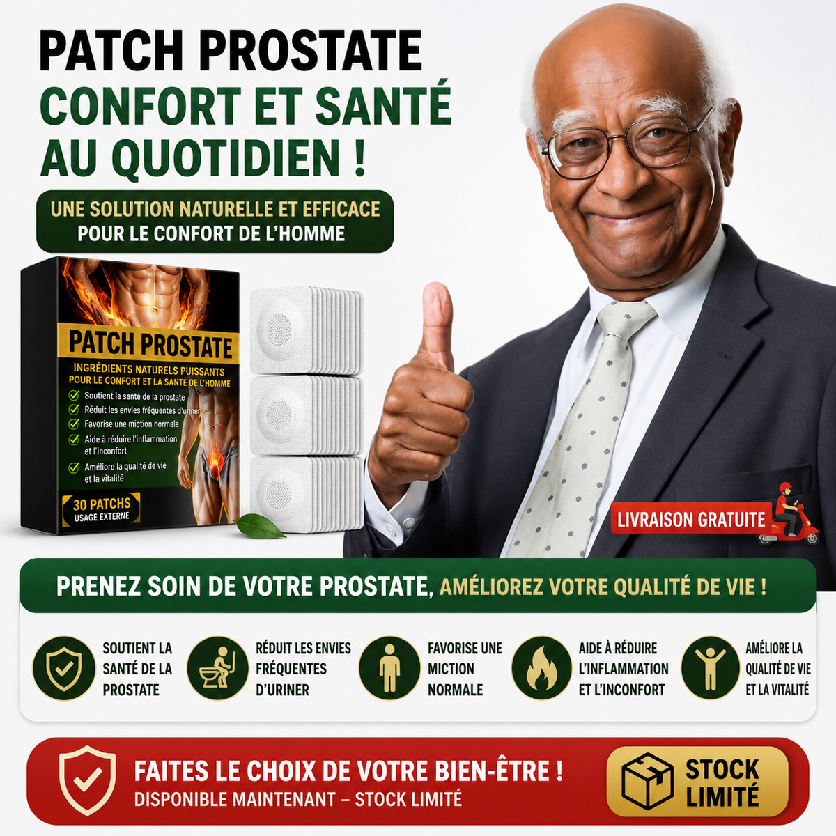 EN 7 JOURS, RETROUVEZ VOTRE CONFORT URINAIRE ET EN SANTE PROSTATE  !