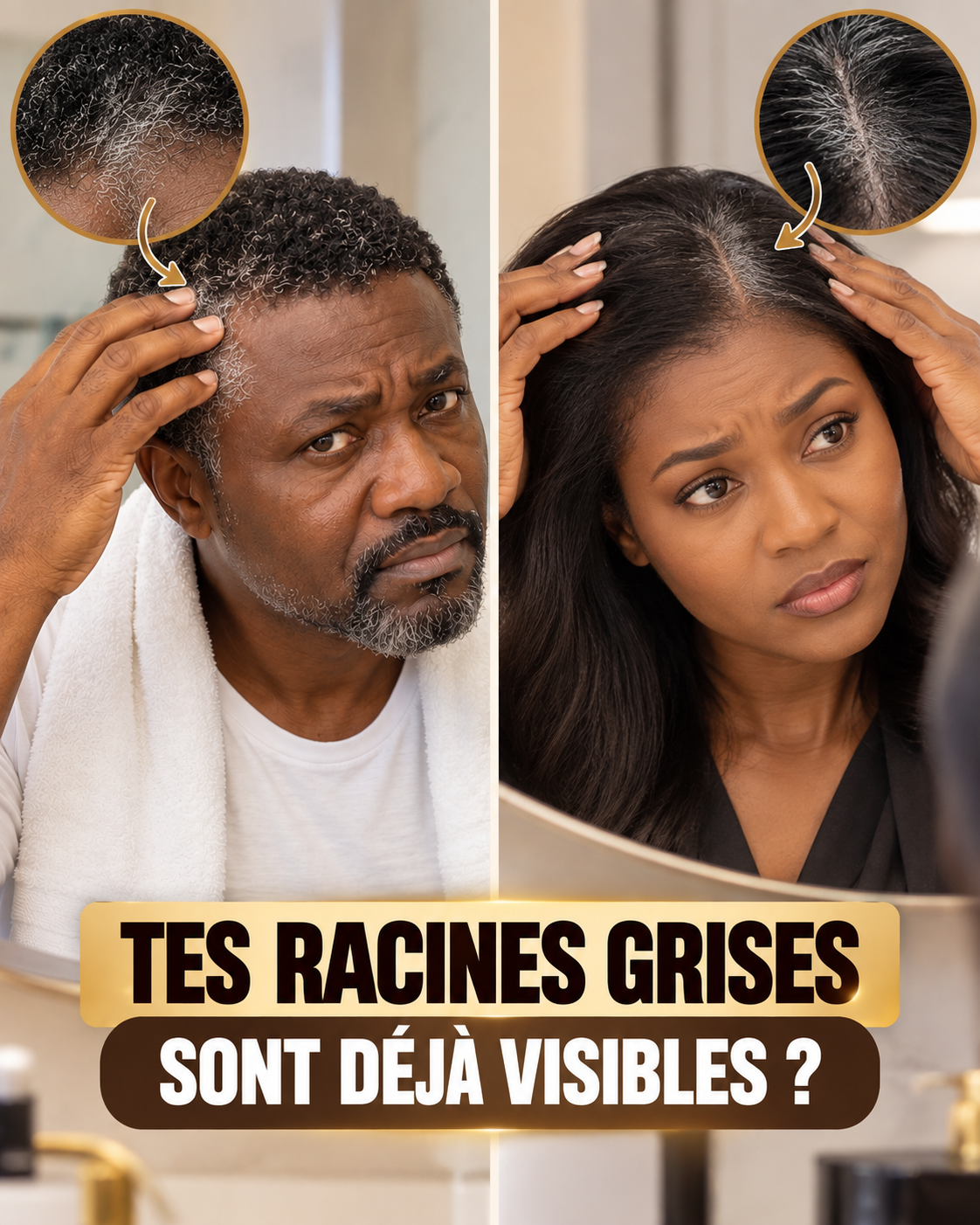 CHEVEUX NOIR EN 5 MINUTE